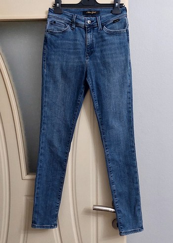 Kadın Lacivert Normal Boy Denim Pantolon