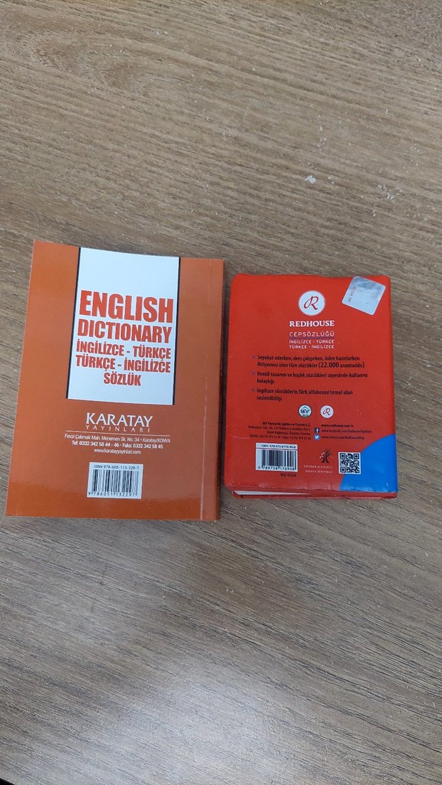 İngilizce-Türkçe Cep Sözlük Seti - Görsel 2