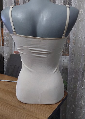 Pierre Cardin Bej İnce Askılı Kadın korse