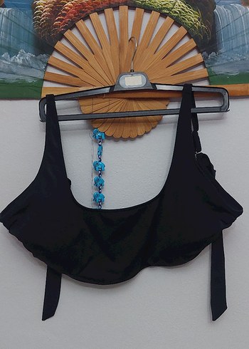 Kadın Siyah bikini üstü - Görsel 2