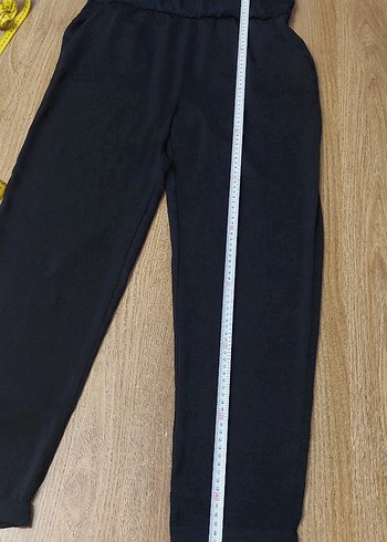 Siyah V Yakalı Kadın Tulum - Görsel 7