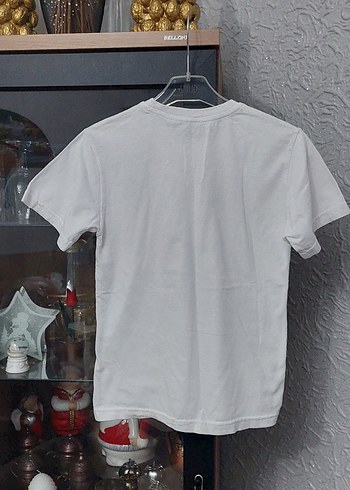 Beyaz Kız Çocuk Kısa Kollu Baskılı Tişört - Görsel 2