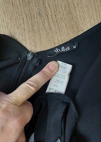 Siyah Kruvaze Yaka Kemerli Kadın Tulum - Görsel 15