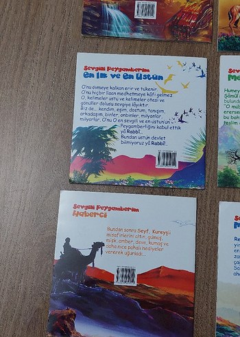 Sevgili Peygamberim Çocuk Kitapları Seti 9 adet - Görsel 4