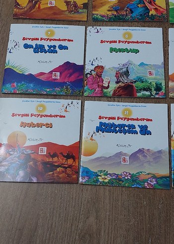 Sevgili Peygamberim Çocuk Kitapları Seti 9 adet - Görsel 2