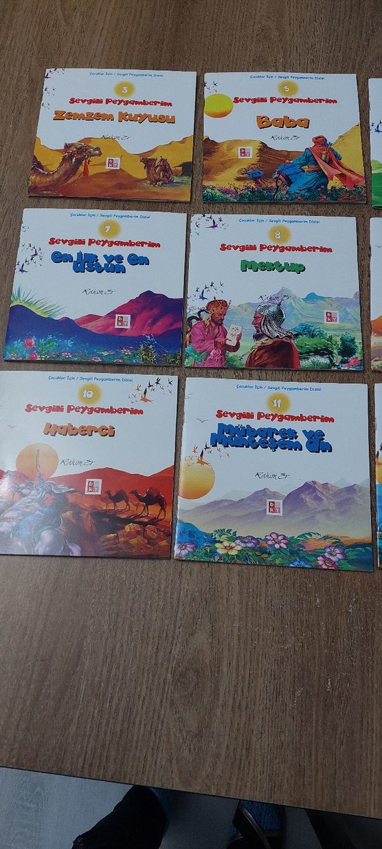 Sevgili Peygamberim Çocuk Kitapları Seti 9 adet - Görsel 2