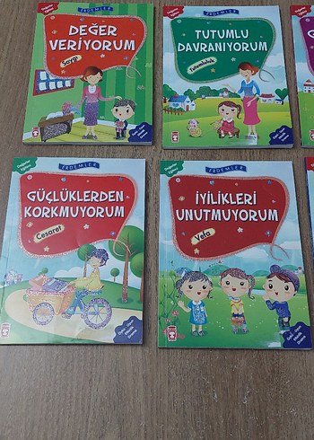 Çocuklar için Eğitim Seti - 6 Kitap - Görsel 2