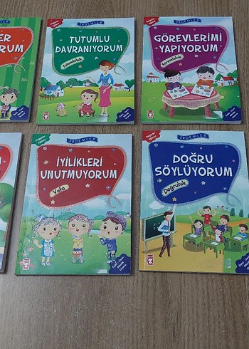Çocuklar için Eğitim Seti - 6 Kitap - Görsel 3