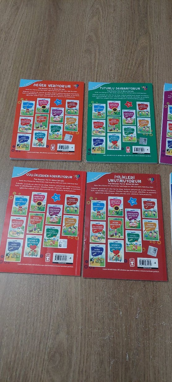 Çocuklar için Eğitim Seti - 6 Kitap - Görsel 5