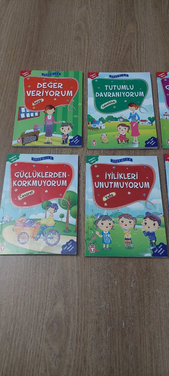 Çocuklar için Eğitim Seti - 6 Kitap - Görsel 2