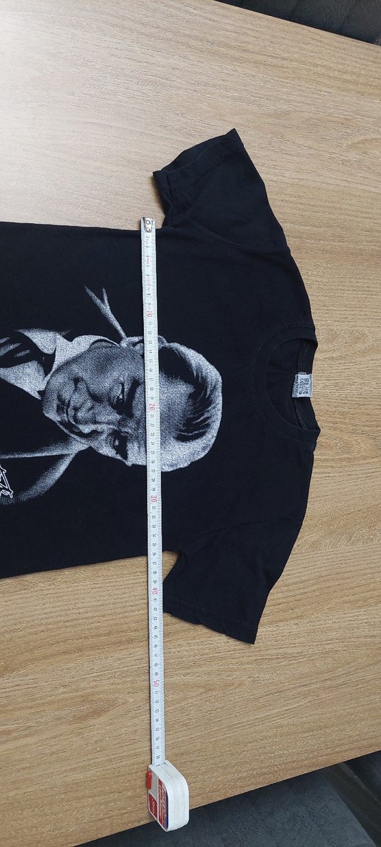 Kız Çocuk Siyah Baskılı Kısa Kollu Tişört - Görsel 4