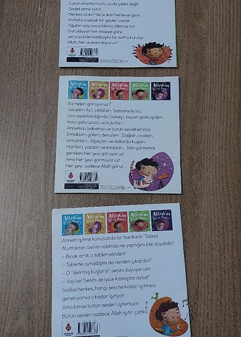 Allah'ın Güzel İsimleri - Çocuk Kitapları Seti 3 adet - Görsel 2