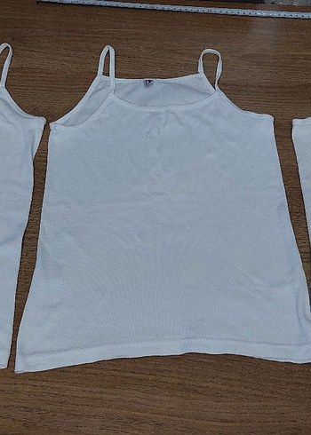 Çocuk İnce Askılı Atlet 3'lü Set - Görsel 3