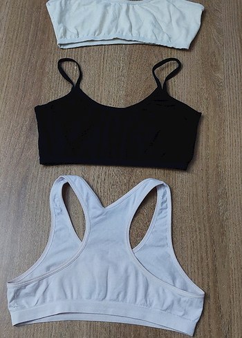 Kız çocuk crop 3'lü Set - Görsel 2