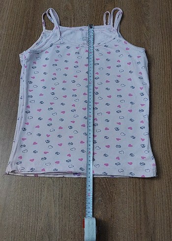 Çocuk Beyaz İnce Askılı Atlet 3'lü Set - Görsel 3