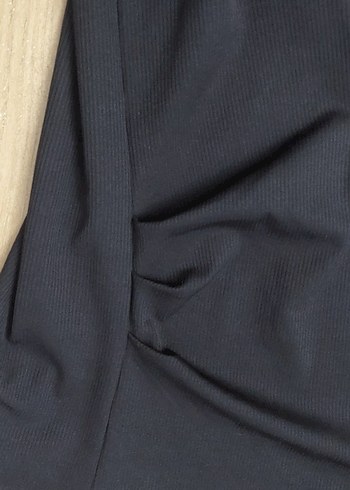 Siyah V Yaka Kadın Tulum - Görsel 10