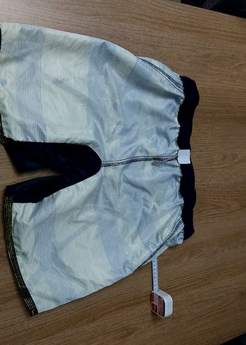 Sarı Bağcıklı Erkek Mini Deniz Şortu - Görsel 8