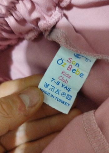 cocuk şort kemerli - Görsel 3