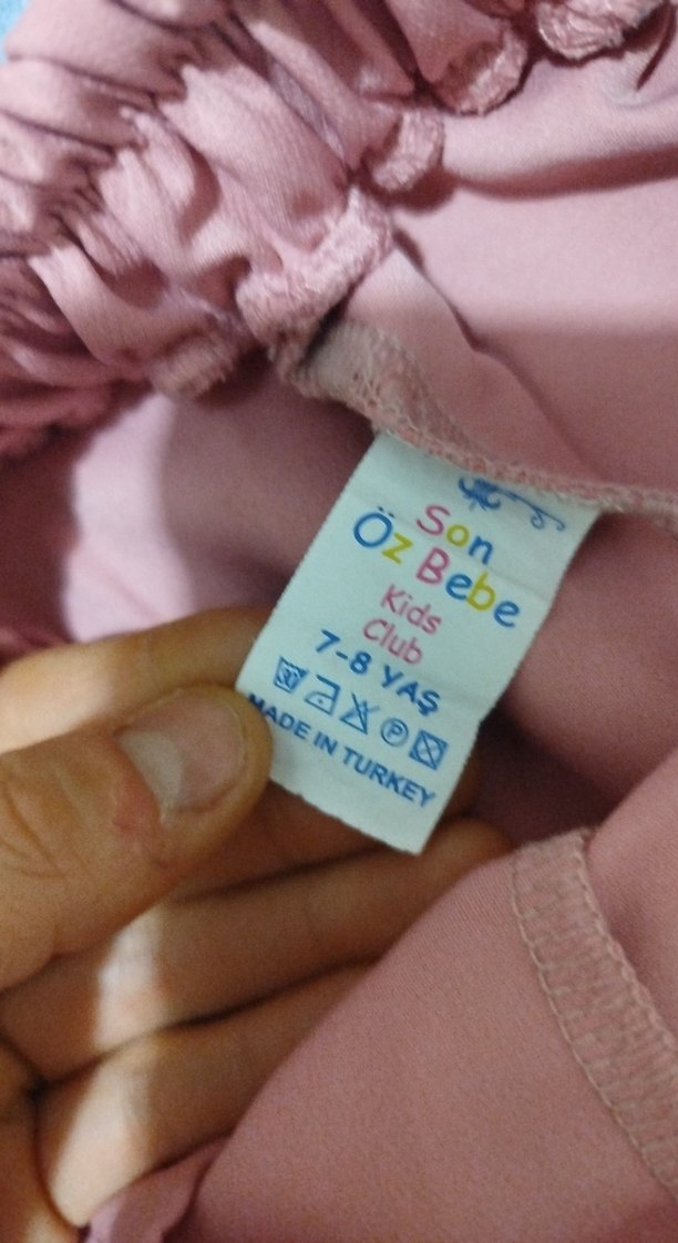 cocuk şort kemerli - Görsel 3