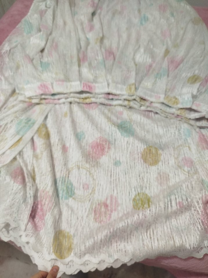 Nakışlı Bohem Çok Renkli Pastel Perde - Görsel 2