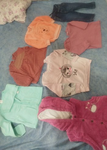 Kız Çocuk Renkli Ekose Fermuarlı Yelek - Görsel 3