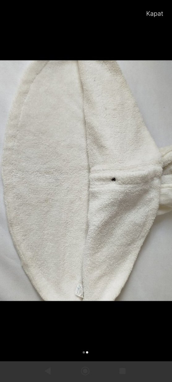 kız bebek panço mont - Görsel 2