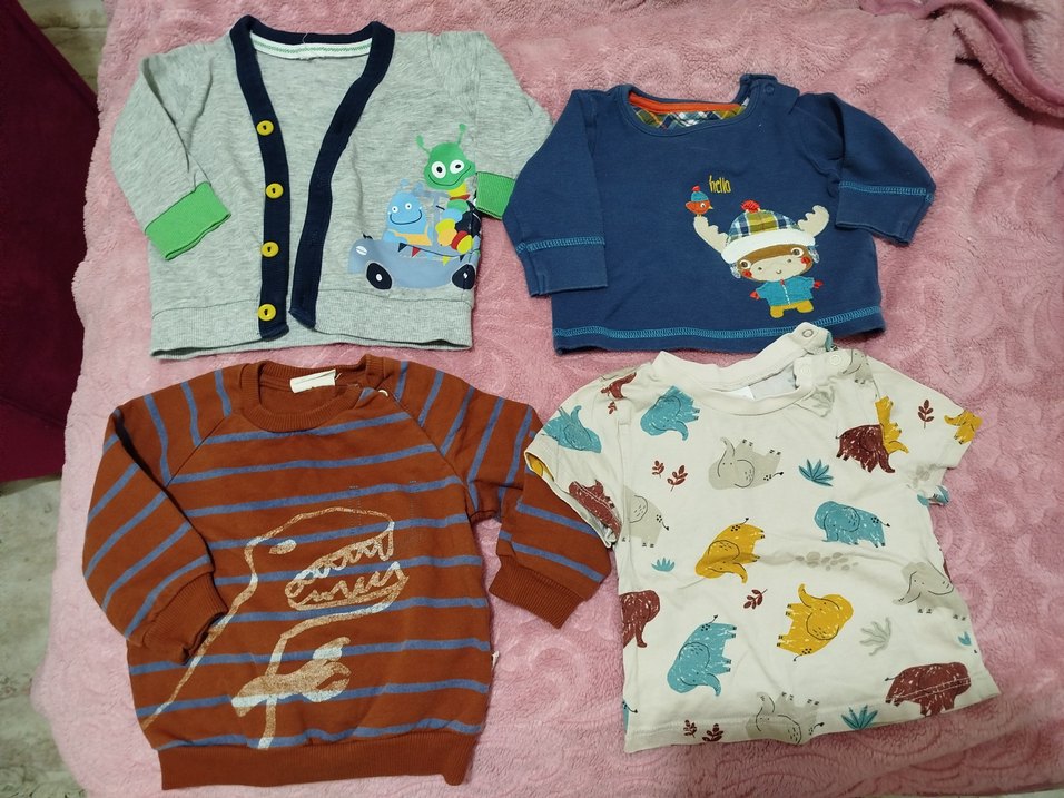 Erkek Çocuk Kot Gömlek Uzun Kollu - Görsel 2