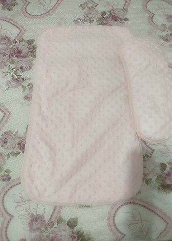 Kız Bebek Pembe Fermuarlı Polar Uyku Tulumu - Görsel 2