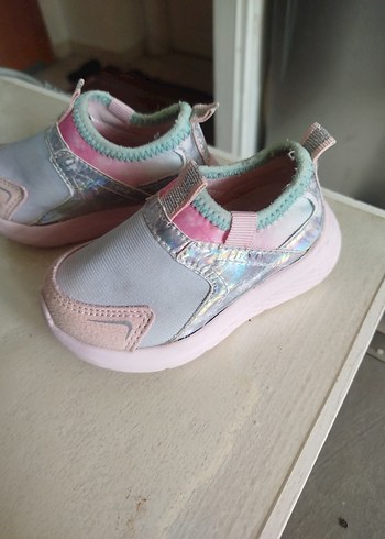 Kız Çocuk Pembe Bağcıksız Sneaker - Görsel 2