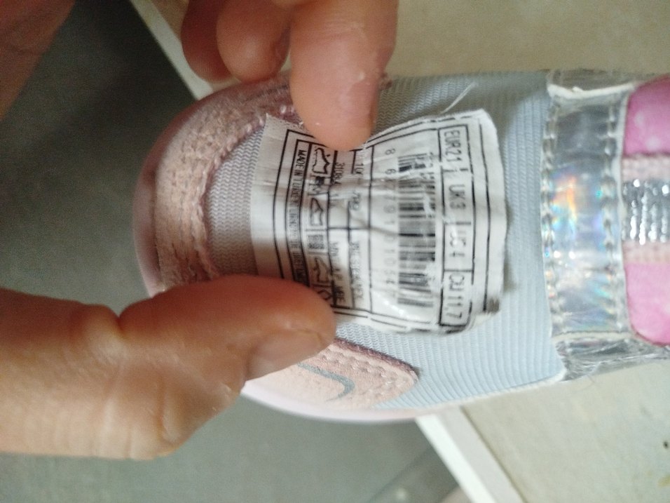 Kız Çocuk Pembe Bağcıksız Sneaker - Görsel 3