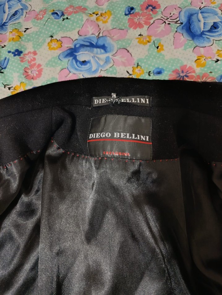 Düğmeli Siyah Erkek Midi Kaban - Görsel 4