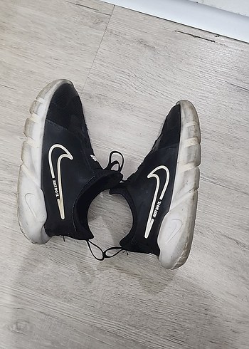 26 Beden siyah Renk Siyah Erkek Çocuk Nike Spor Ayakkabı Velcro