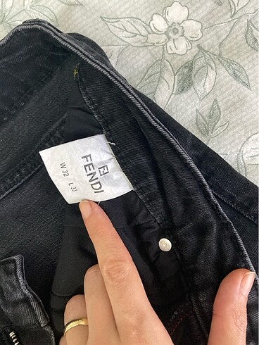 s/m Beden siyah Renk Fendi jeans erkek