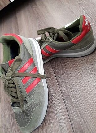 Orijinal Adidas Yeşil Spor Ayakkabı 