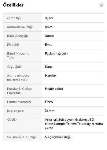 Dijital Kadın Erkek  Retro Vintage Saat - Görsel 11