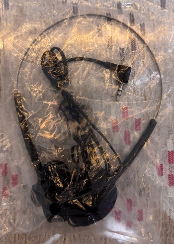 KULAKÜSTÜ KABLOLU RETRO VİNTAGE KULAKLIK - Görsel 3