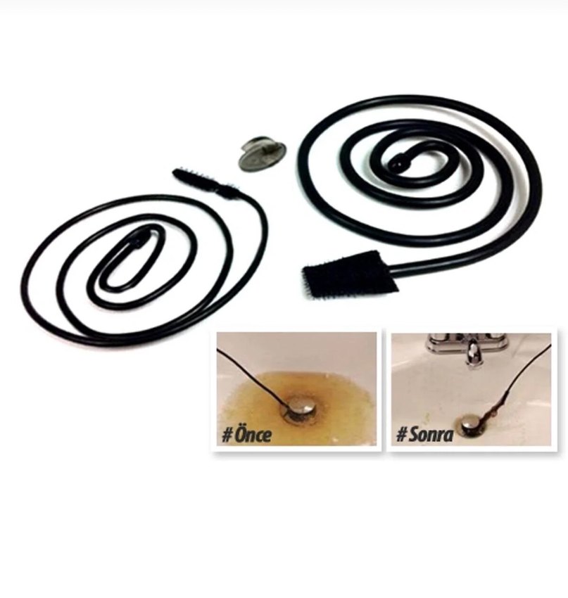 Tıkanıklık Açıcı Lavabo Yılanı Lavabo Açıcı - Görsel 3