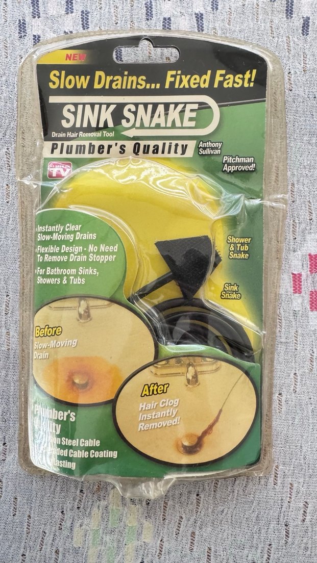 Tıkanıklık Açıcı Lavabo Yılanı Lavabo Açıcı - Görsel 4