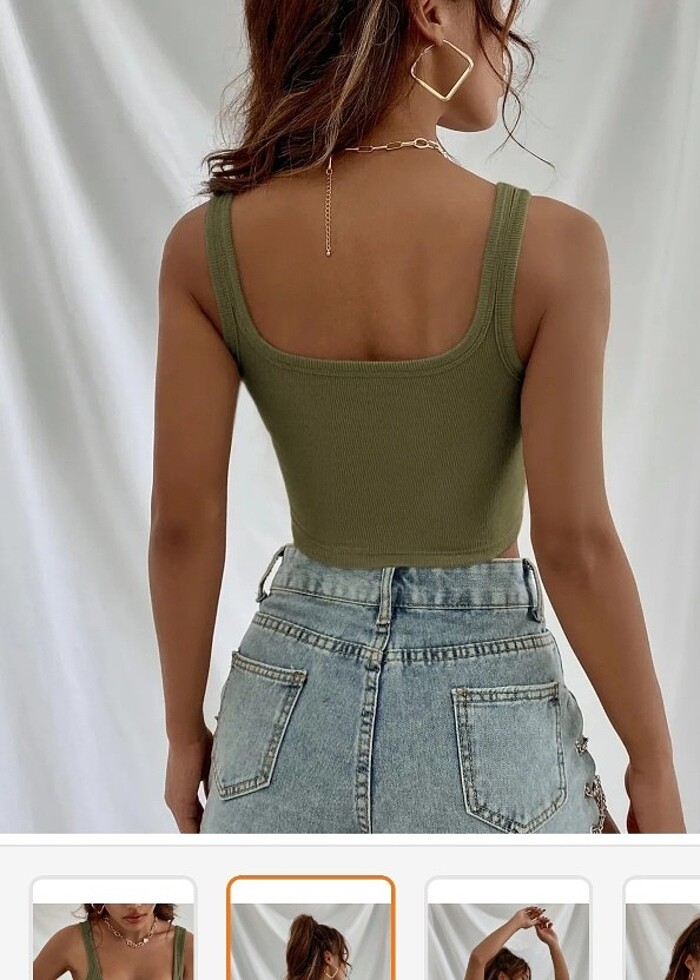 Crop bluz - Görsel 3