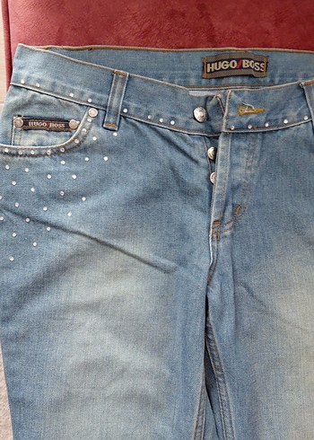 Hugo Boss Acik Mavi Denim Jean