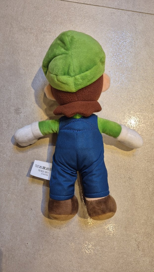 Yeşil Luigi Peluş Oyuncak - Görsel 3
