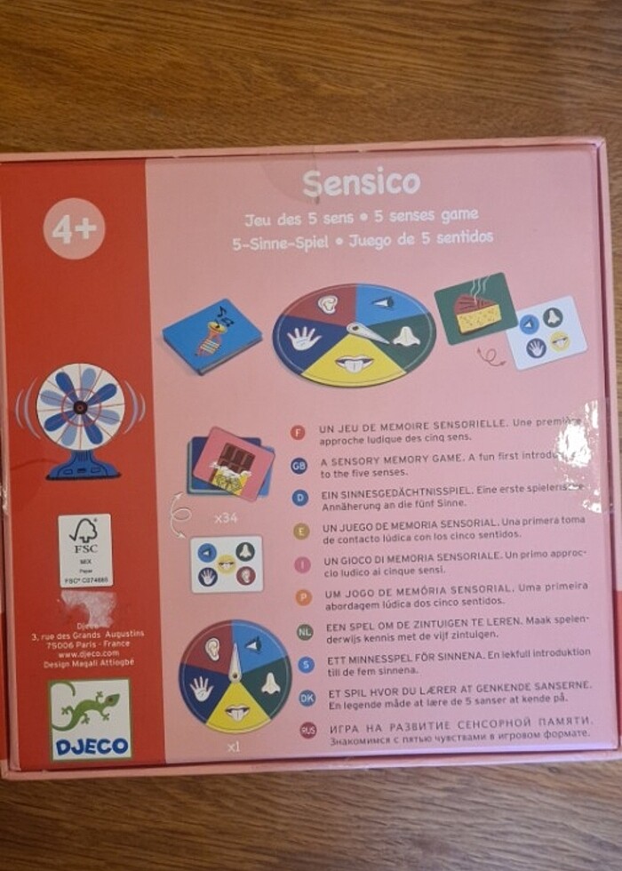 Djeco Duyu Organları Oyunu - Görsel 2