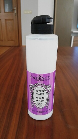 Cadence 250 ml su bazlı parlak vernik 