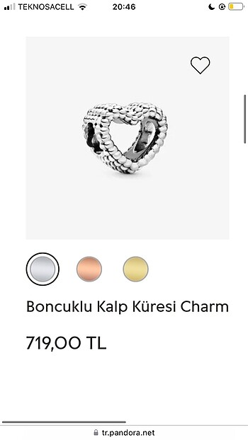 Pandora charm