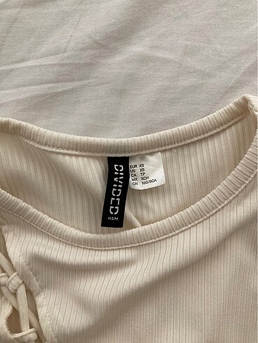 xs Beden H&M crop