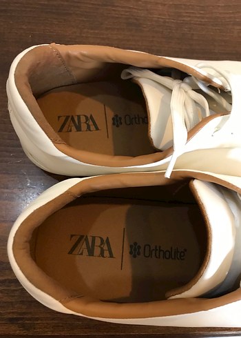 Beyaz Parlak Erkek spor ayakkabı - Görsel 2