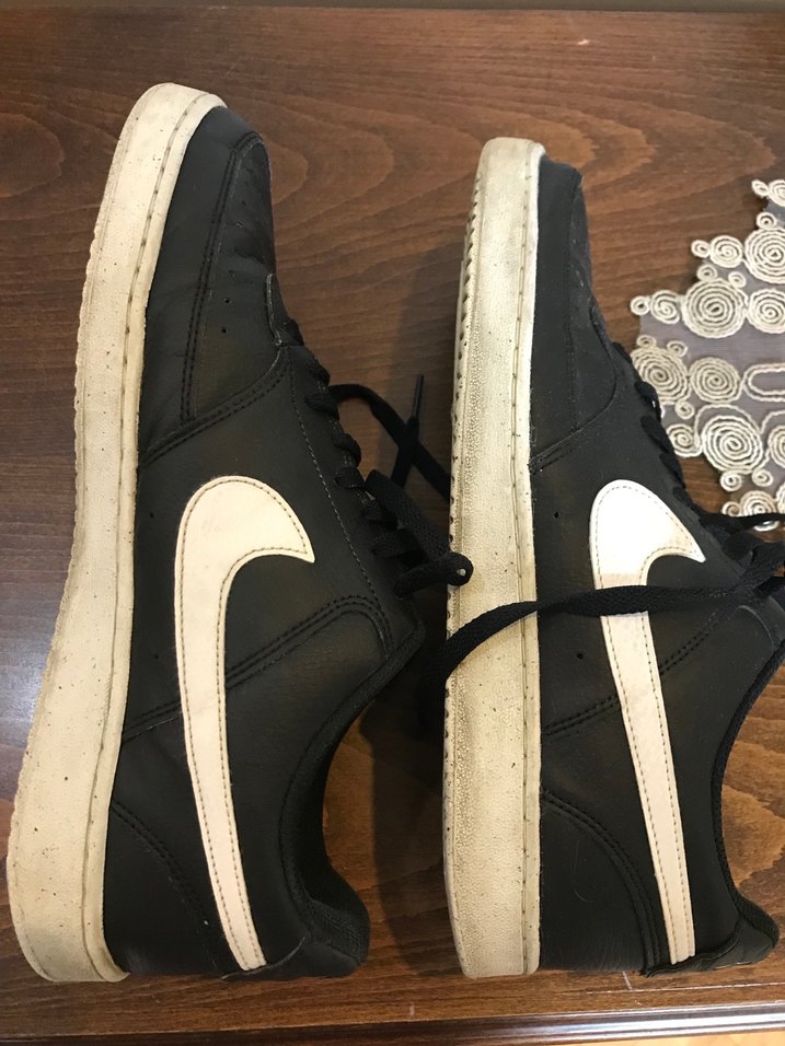 Erkek Siyah Spor Ayakkabı Bağcıkları - Görsel 4