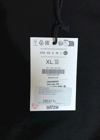 Siyah Uzun Kollu Kadın Tişört - Görsel 3