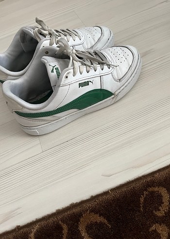 Yeşil Detaylı Puma Spor Ayakkabı