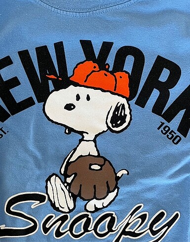 11-12 Yaş Beden Zara kids snoopy üst